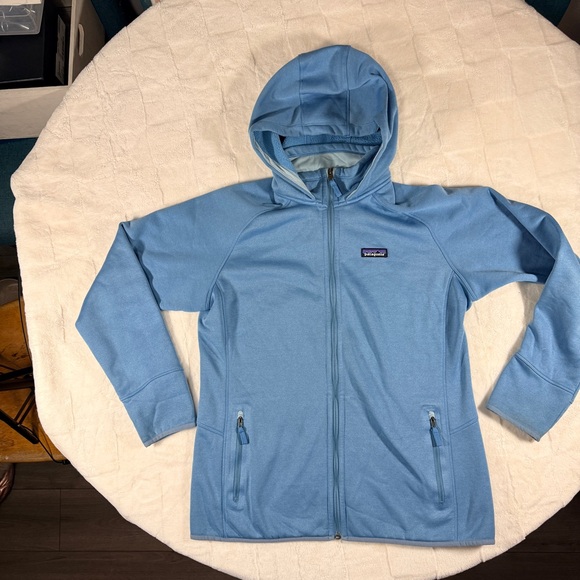 Patagonia Women's Tech Fleece Hoody - Teal Blue XL - Picture 8 of 8